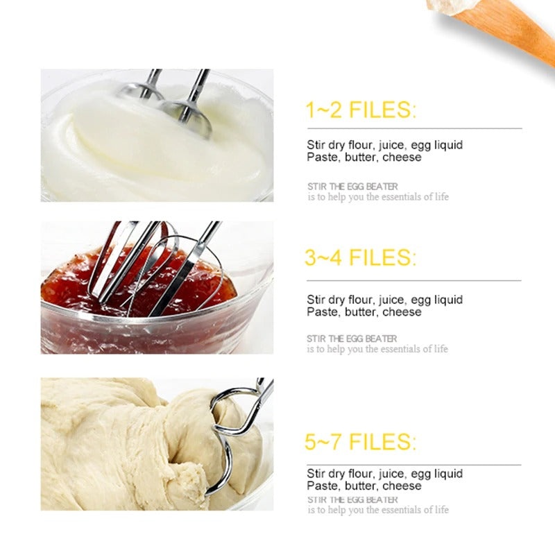 Electric egg beater hand mixer.