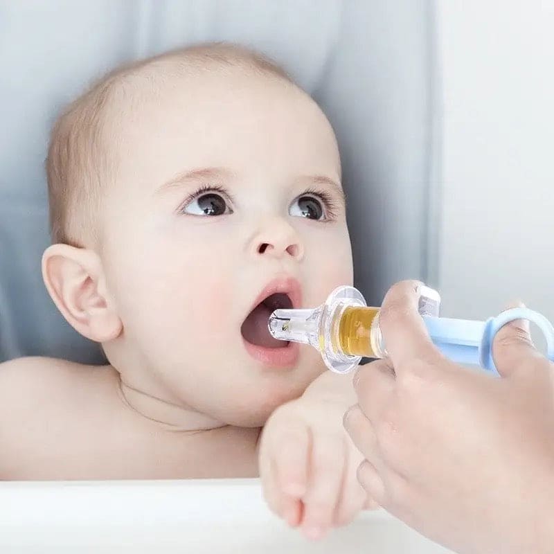 Smart baby medicine dispenser feeder.