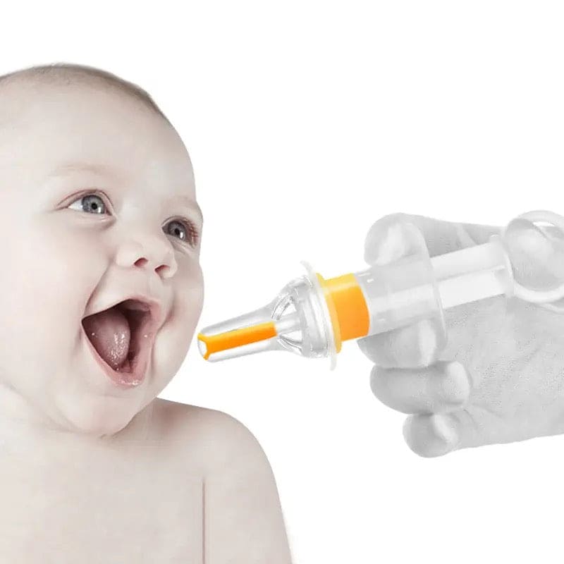 Smart baby medicine dispenser feeder.